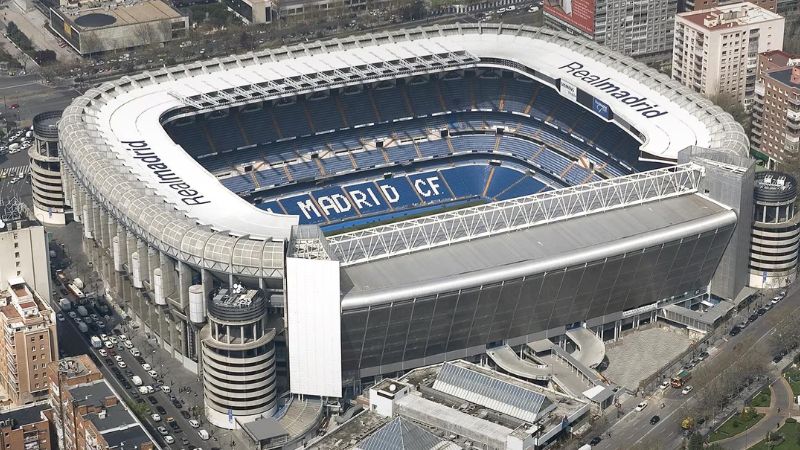 Sân vận động Real Madrid - Thánh địa của đội bóng Hoàng gia
