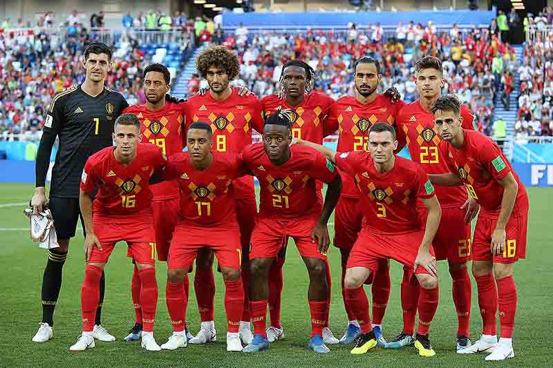Đội hình của Bỉ World Cup 2018